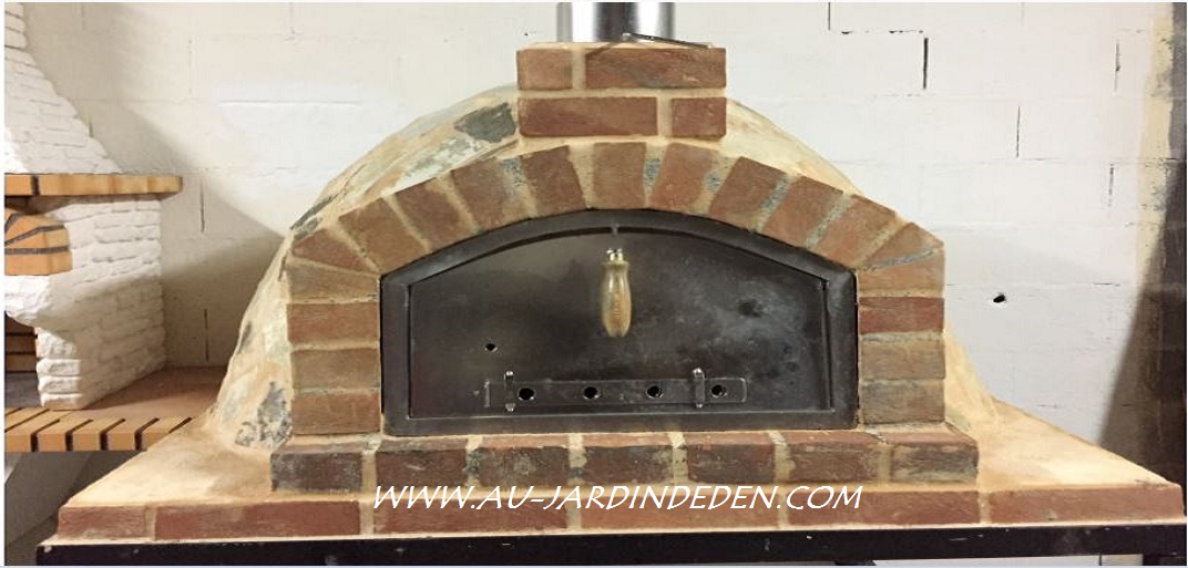 FOUR A BOIS MAXI PIZZA FF 100X100CM | Au Jardin D'eden
